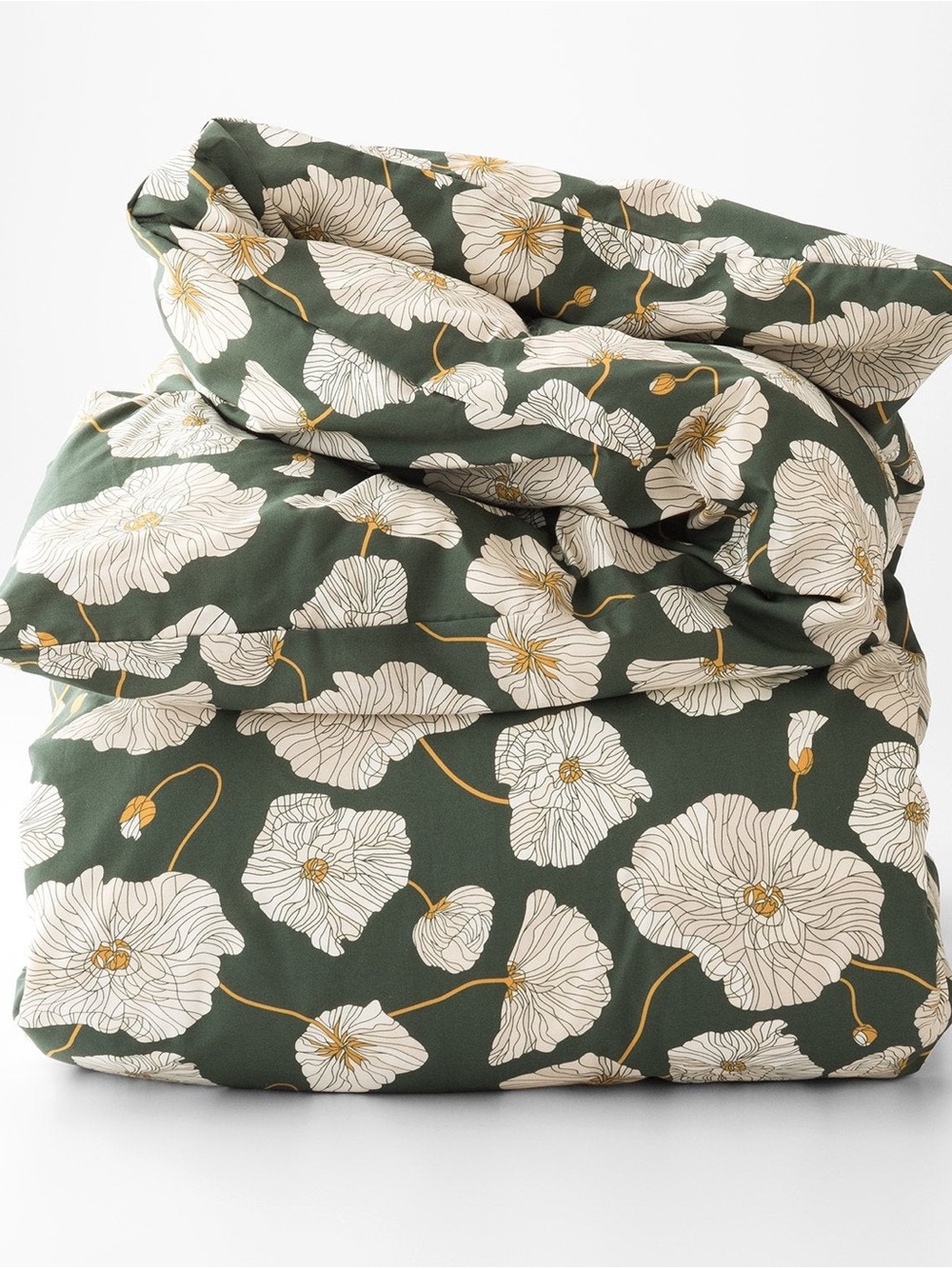 Schoolhouse Blooming Field Full / Queen Duvet + 2 Standard Pillow Shams